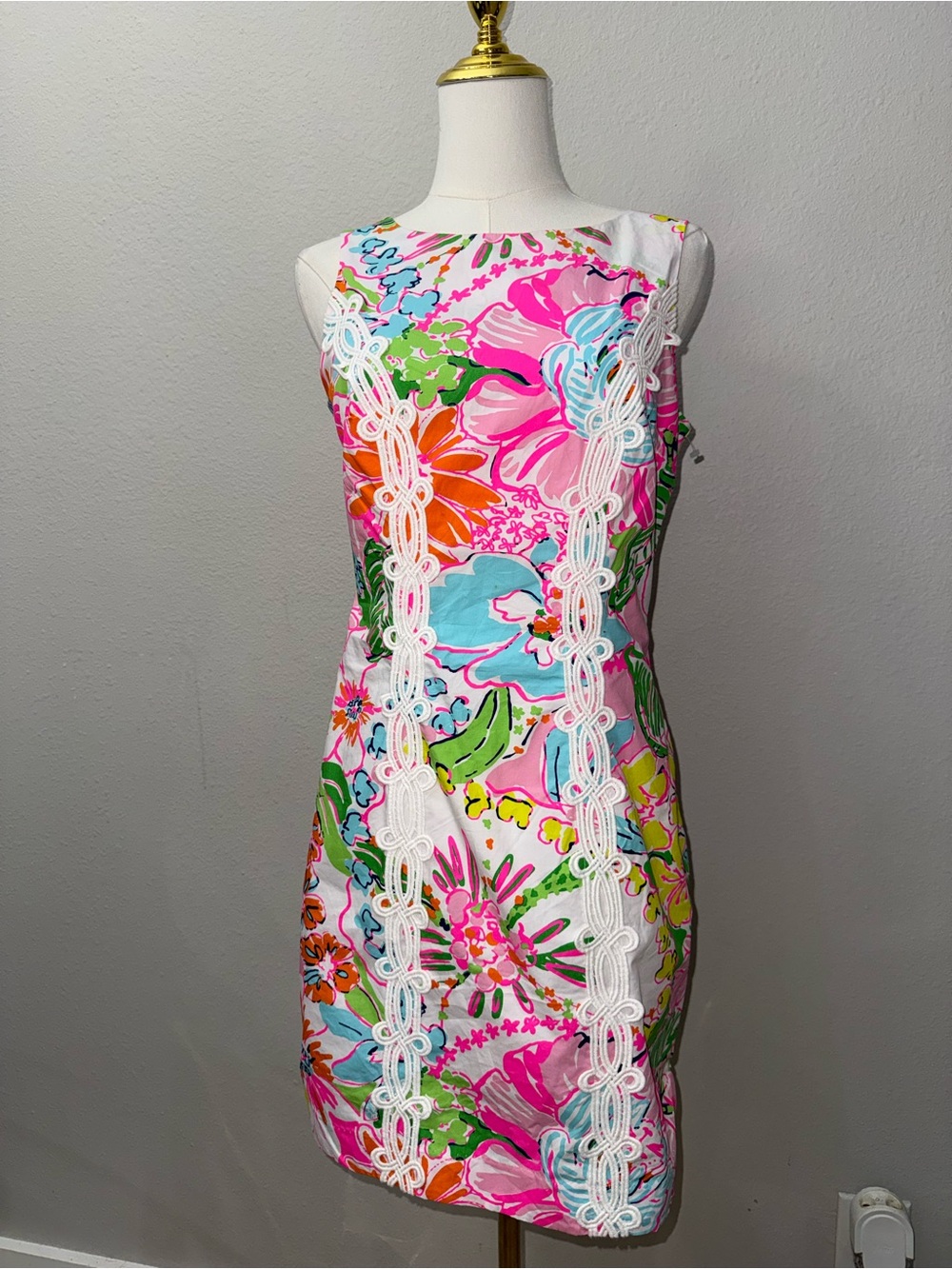 Lilly Pulitzer For Target Nosey Posey Shift Dress 20th Anniversary Sz 6 & SZ 12